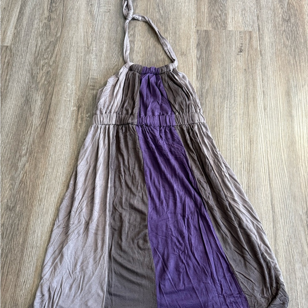 Y2K style halter dress